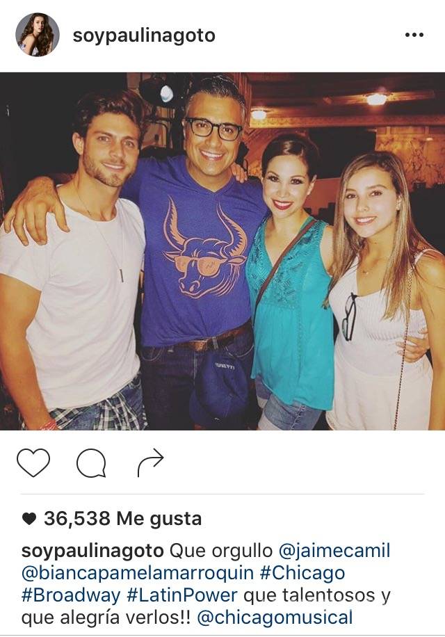 $!Paulina Goto celebra su cumpleaños en Broadway al lado de su amor