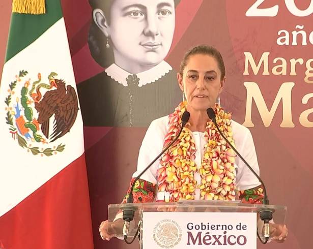 La mandataria hizo los señalamientos durante la entrega del Reconocimiento a Mujeres Traductoras de las Lenguas Indígenas Nacionales.