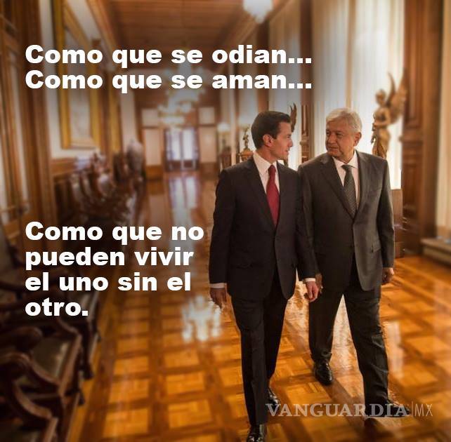 $!Peña Nieto le da consejos a AMLO en estos memes