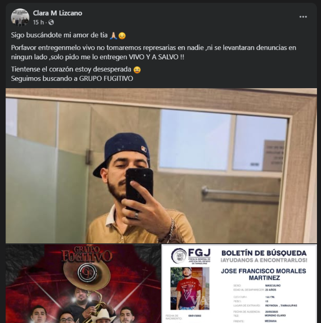 $!Familiares de integrante del Grupo Fugitivo denuncian intento de extorsión: ‘Ya estoy harta de ustedes’