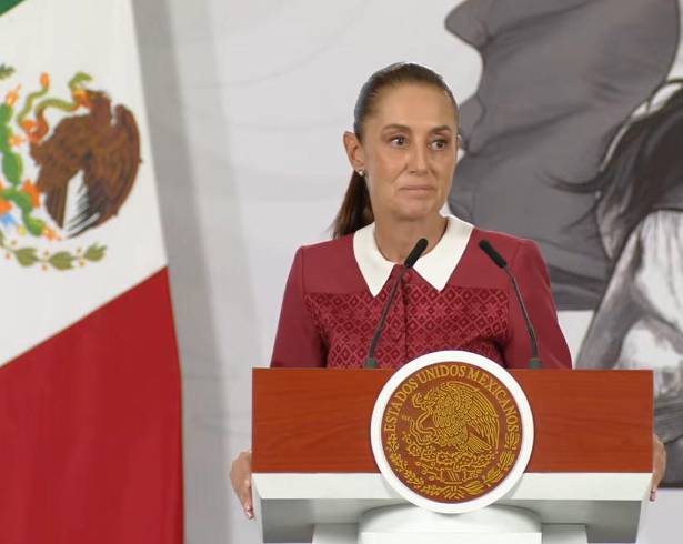 Las declaraciones de Johnson ocurrieron apenas un día después del acto encabezado por Sheinbaum.