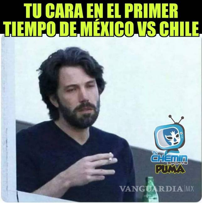 $!Los memes de la derrota de México ante Chile