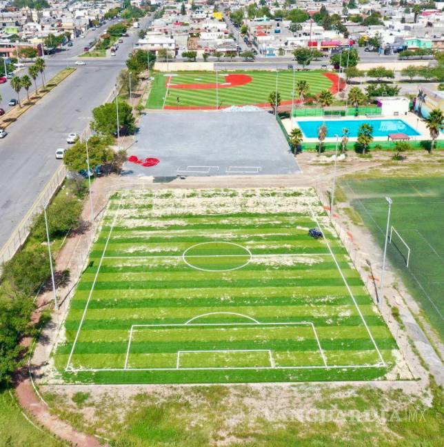 $!Como nuevos lucen los espacios deportivos de la Unidad “Carlos R. González”.