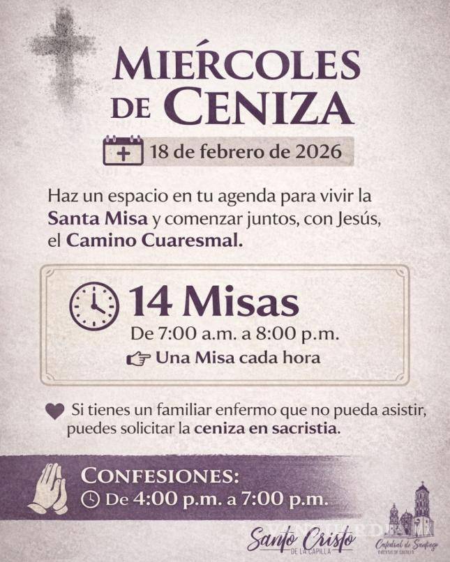 $!Diócesis de Saltillo presenta su programa para la Semana Santa