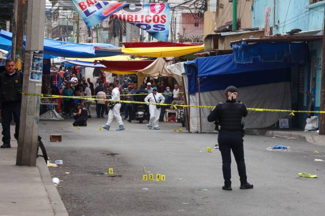La titular de la FGJ capitalina atribuyó la violencia al enfrentamiento entre dos grupos delictivos que operan en la zona.