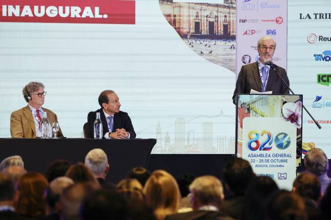 La 82 Asamblea General de la SIP se llevó a cabo en Bogotá, en donde se analizó la situación de la libertad de expresión.