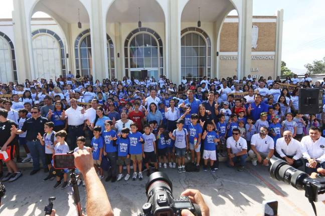 La UAdeC inició Lobos Camp 2026 con la participación de más de 700 niñas y niños en la región Sureste, incluidos menores de casas hogar que recibieron becas para integrarse al programa.