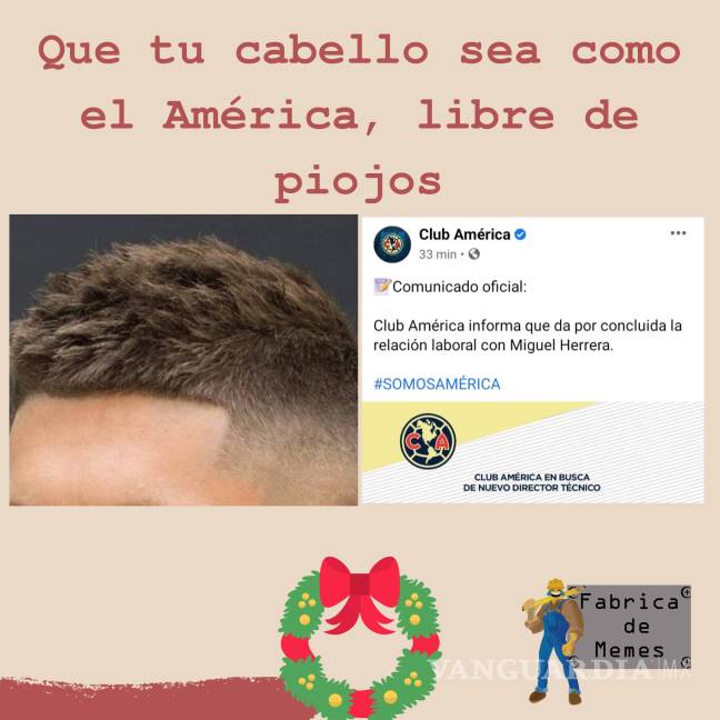 $!Los memes de la salida del 'Piojo' Herrera del América