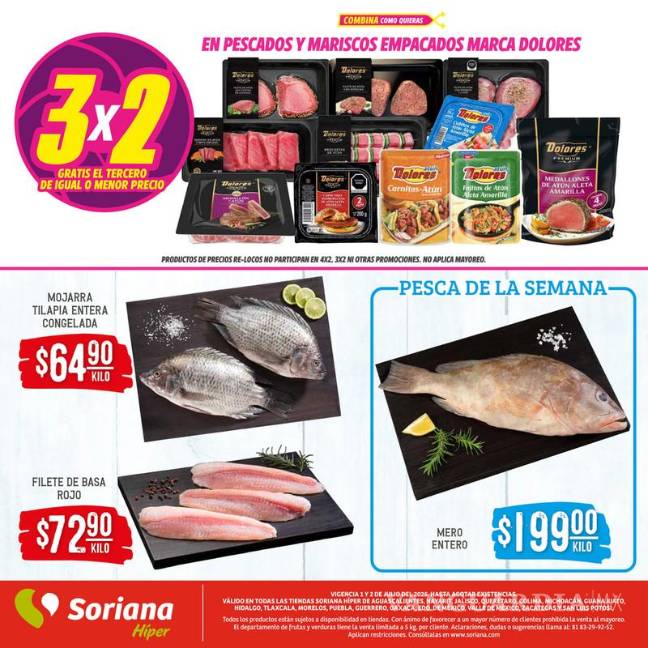 $!Ofertas del ‘Martes y Miércoles del Campo’ este 1 y 2 de julio con descuentos en frutas, verduras y carnes