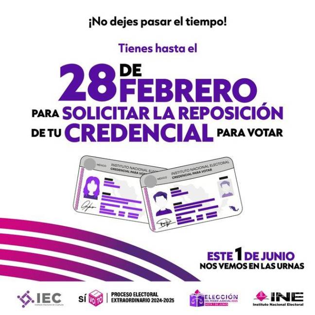 $!Saltillo: ¿Perdiste tu INE? ¡Aún tienes tiempo para reponerla y participar en las elecciones!