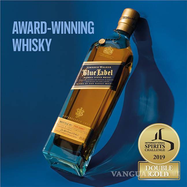 $!El producto estrella de la marca, Johnnie Walker etiqueta azul, este whisky es el más costoso de la marca y uno de los más populares en la actualidad.