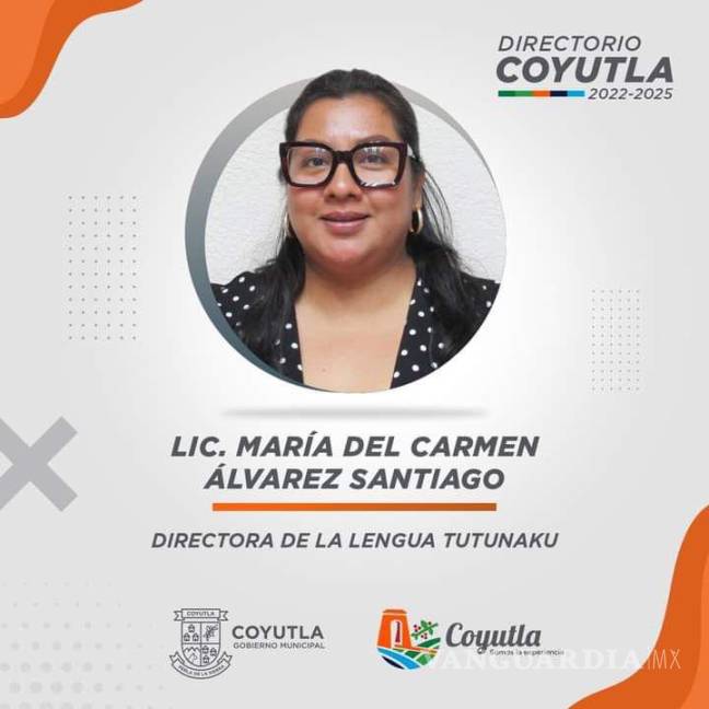 $!María del Carmen, nuevo cargo.