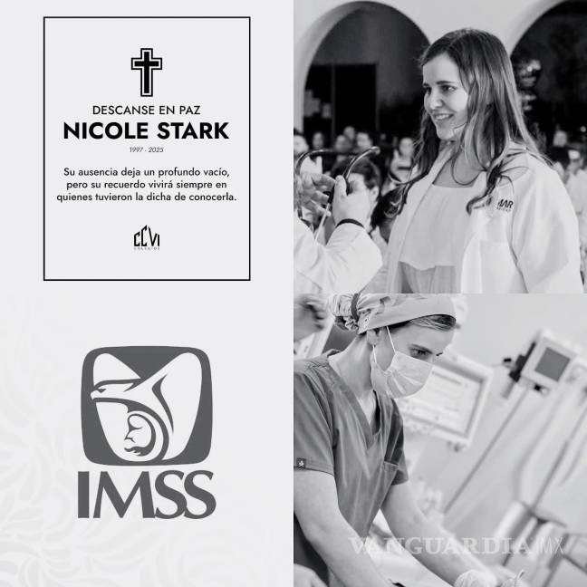 $!¿Qué se sabe sobre la muerte de la residente Nicole Stark Carrillo durante su guardia en la Clínica 46 del IMSS?