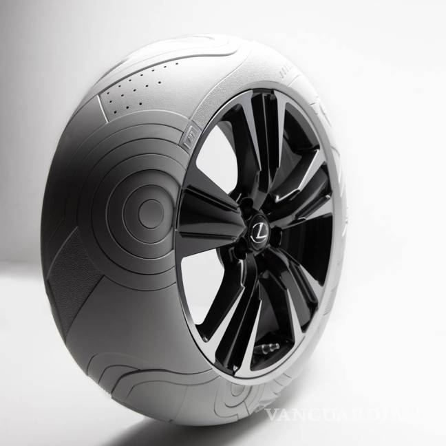 $!Lexus UX homenajea a los emblemáticos tenis Nike Air Force 1 con unos neumáticos