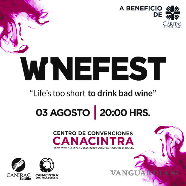 $!Winefest 2018 anuncia sede en Canacintra y desata críticas