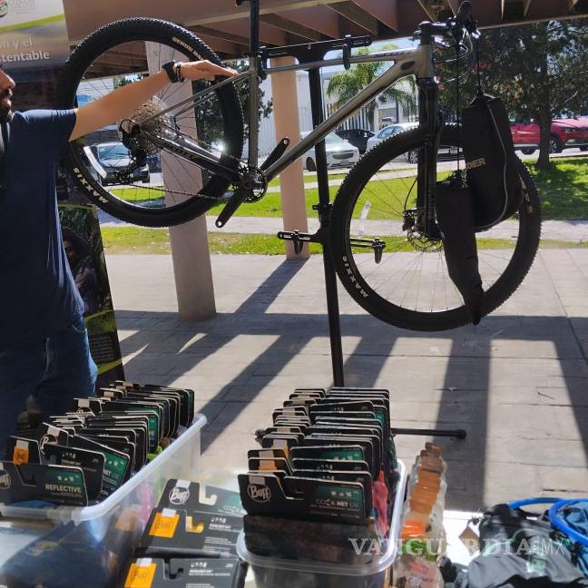 $!Esta bicicleta podría ser tuya participando en la rifa de Scott Sports Saltillo.