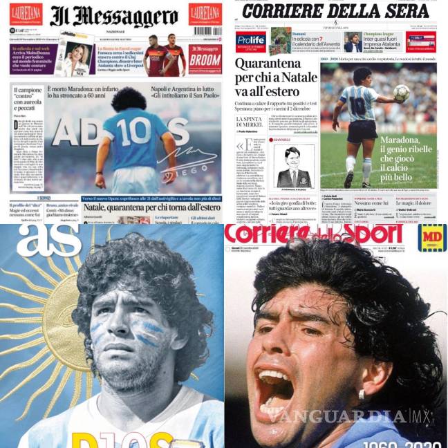 $!El mundo se rinde ante Maradona