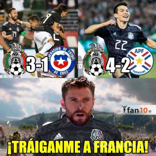 $!Los memes de la victoria de México a Paraguay