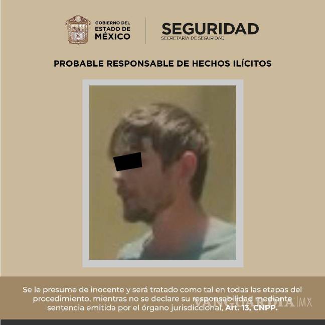 $!Detienen en Atlacomulco a estadounidense con armas y equipo táctico; portaba credencial con leyenda ‘CIA’