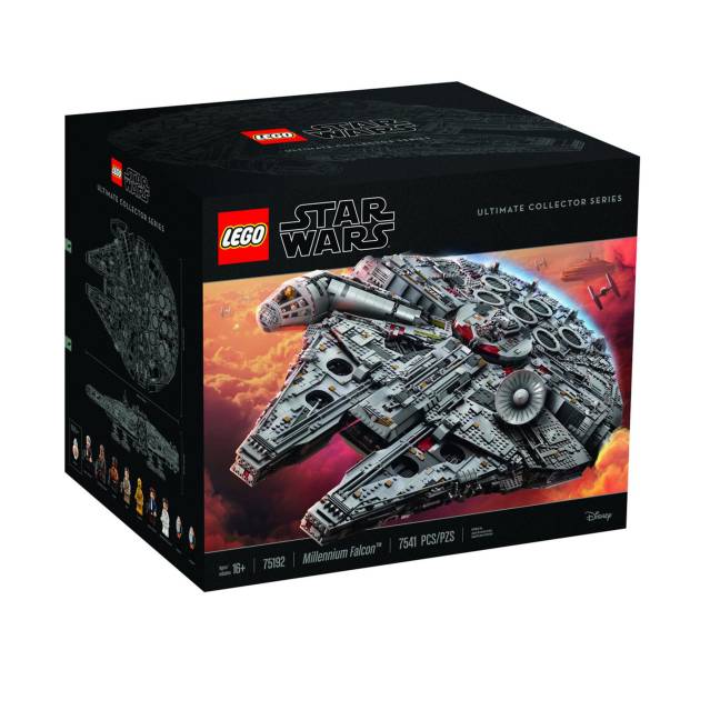 $!¡Hasta 800 dólares este set del Halcón Milenario de LEGO!