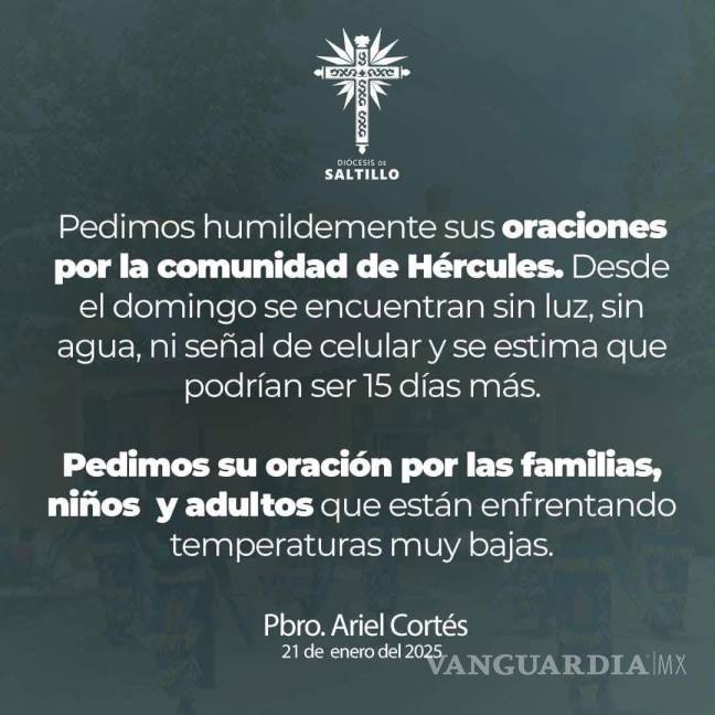 $!Religioso da a conocer la situación apremiante que viven en Hércules.