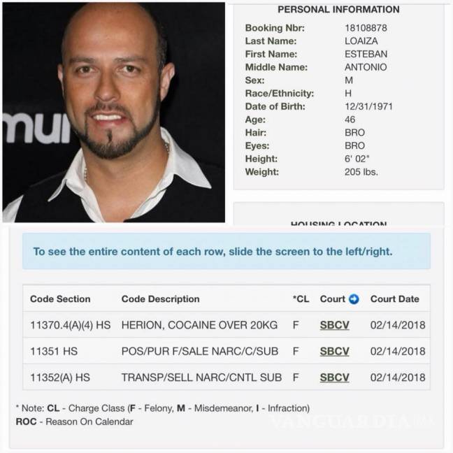 $!Detienen a Esteban Loaiza con más de 20 kilos de droga