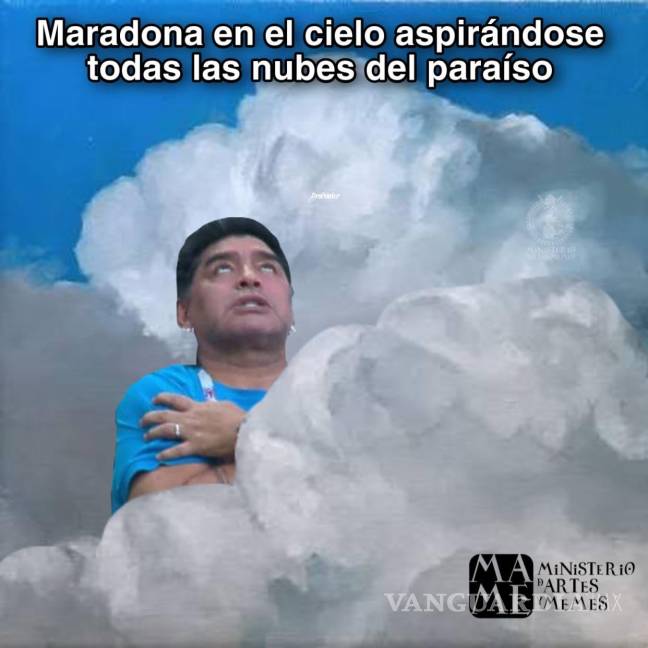 $!En redes sociales no perdonan; los memes de la muerte de Maradona