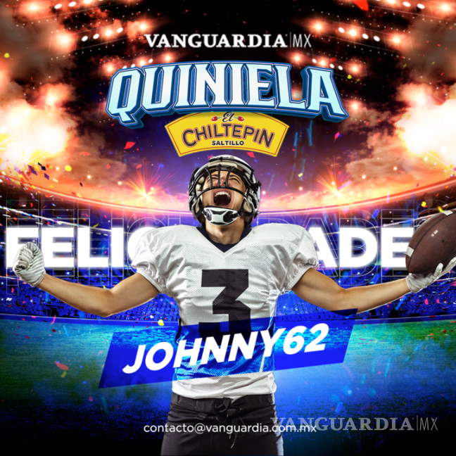 $!Johnny62 es el ganador de la Semana en la Quiniela Chiltepín 2023.