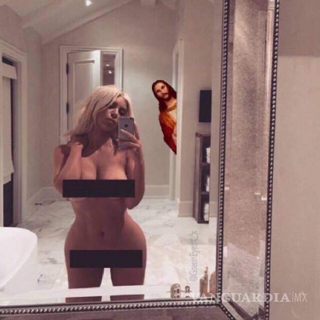 $!La red se llena de memes por desnudo de Kim Kardashian