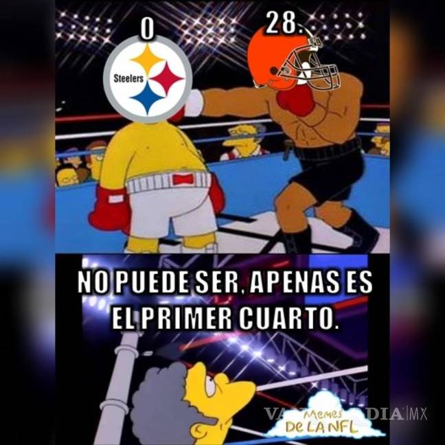 $!Los memes de la derrota de los Steelers