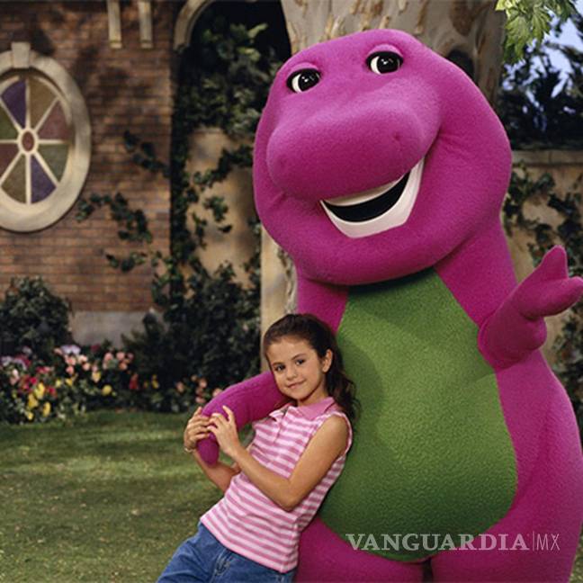 $!Cuando aun no alcanzaba la fama, Selena Gomez era parte del show de Barney.