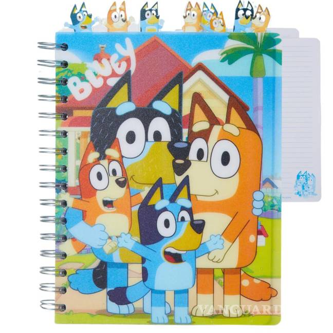 $!Bluey Tab - Cuaderno de diario.$429 MXN en Amazon.