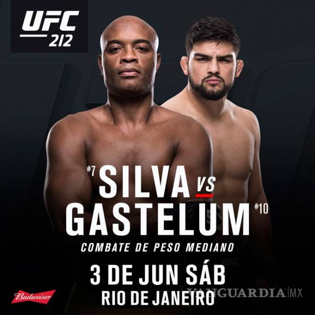 $!Kelvin Gastelum se medirá a la 'Araña' Silva en UFC 212