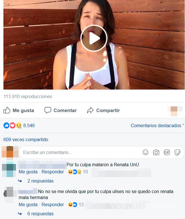 $!"¿Por qué permitiste que mataran a Renata?", cuestiona fan a Ximena Sariñana