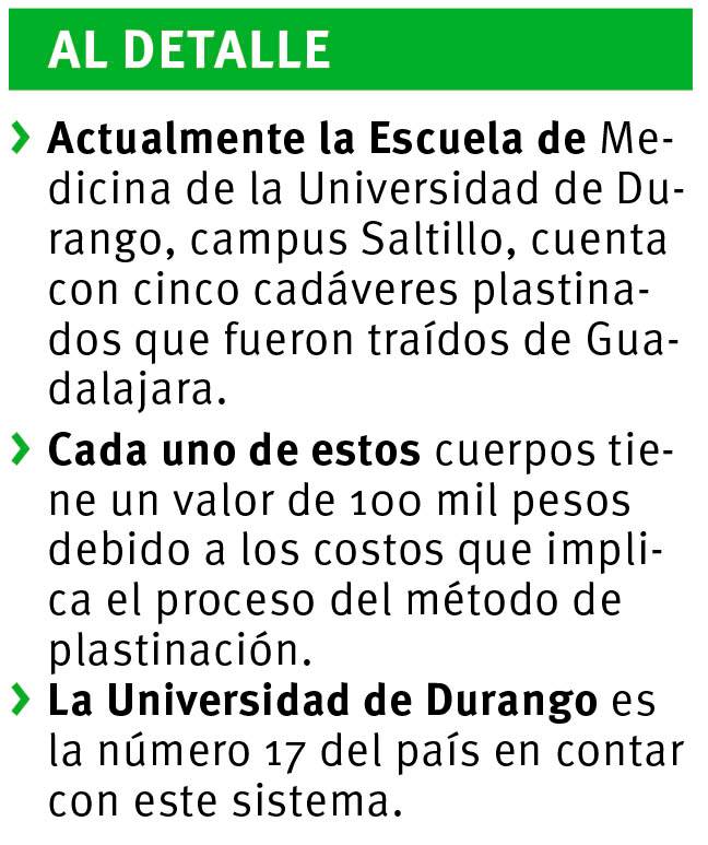 $!Cuerpos donados a Universidad Durango Unidad Saltillo sirven para estudio de alumnos