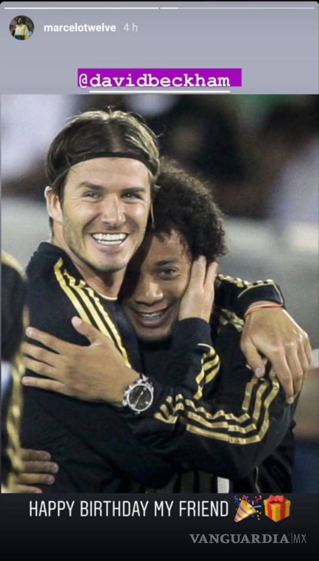$!Así celebró David Beckham sus 45 años de vida