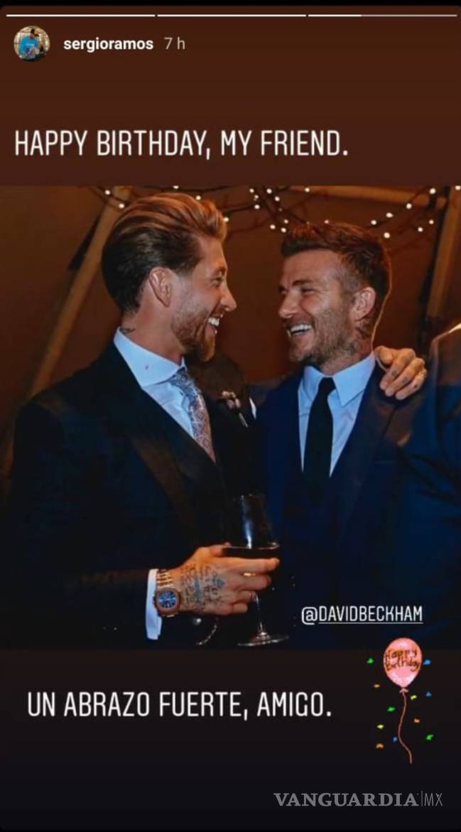$!Así celebró David Beckham sus 45 años de vida