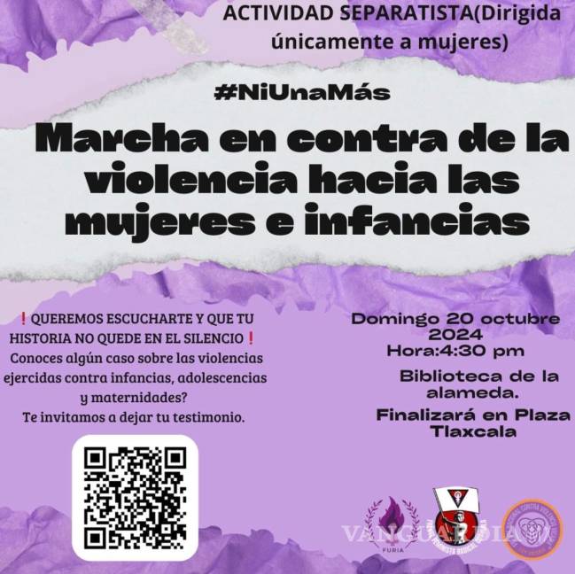 $!Se colocarán códigos QR para que las participantes compartan sus historias, buscando romper el silencio sobre la violencia de género.