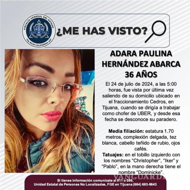 $!La conductora está desaparecida desde el pasado 24 de julio