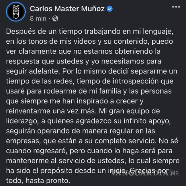 $!Carlos Muñoz anda en plan ‘minion’ y se retira de las redes sociales