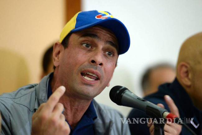 Capriles dice estar "optimista" por un cambio político pese a Constituyente en Venezuela