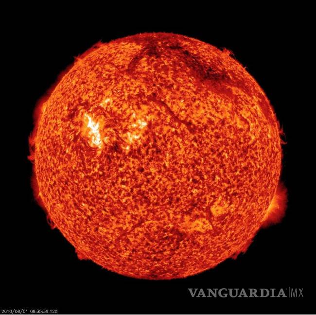 $!Foto de rayos X del Sol desde observatorio SDO. EFE/NASA/SDO