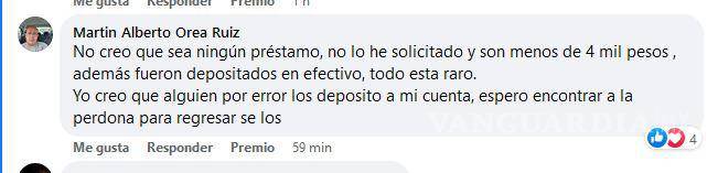 $!Hasta el momento la persona “beneficiada” con el error ha recibido comentarios resaltando el hecho de intentar regresarlo y no simplemente tomarlo como suyo.