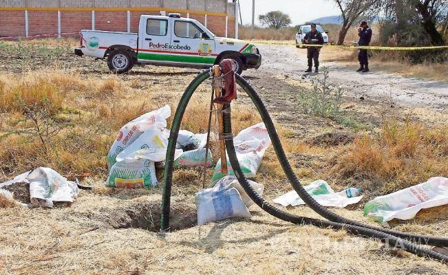 Sellan con cemento tomas de huachicol