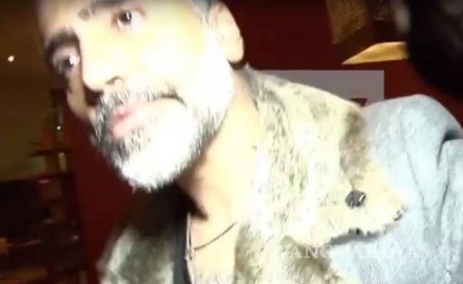 Captan a Alejandro Fernández insultando a reportero