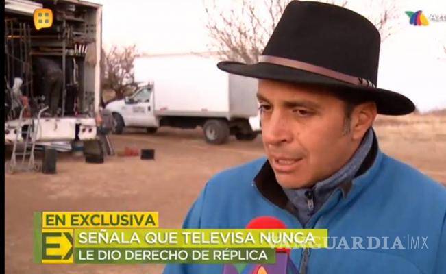 Gustavo Loza busca demandar a Televisa y no volvería a trabajar con Karla Souza