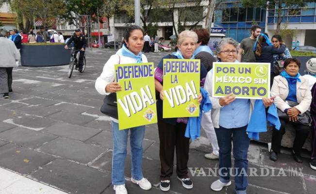$!Marchan miles en México contra el aborto