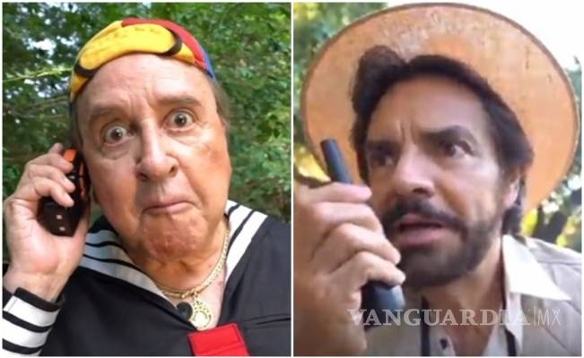 'Kiko' del 'Chavo del 8', se pierde en la selva y Eugenio Derbez lo rescata