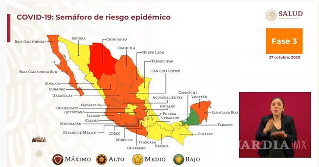 $!México supera los 900 mil casos de COVID-19; los decesos suman ya 89 mil 814