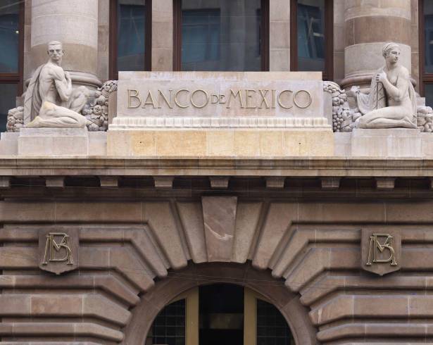 En la imagen el edificio del Banco de México (Banxico) en el Centro Histórico de Ciudad de México.